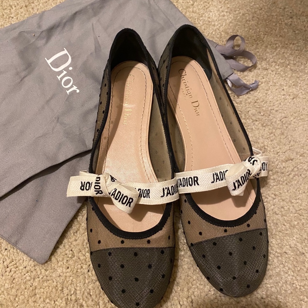 Miss J’Adior Dior Ballerinas